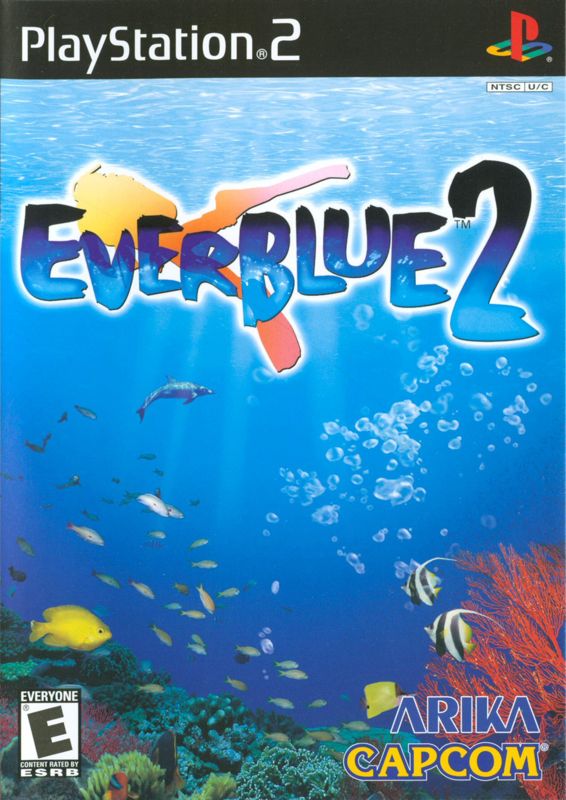 Everblue box art for Playstation 2